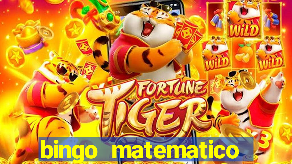 bingo matematico para ensino medio