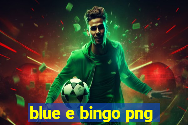 blue e bingo png